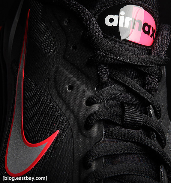 Nike Air Max Alpha 2011 Black Sport Red Eastbay 02