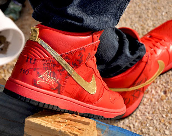 Nike Dunk High Louis The 14th Customs 05