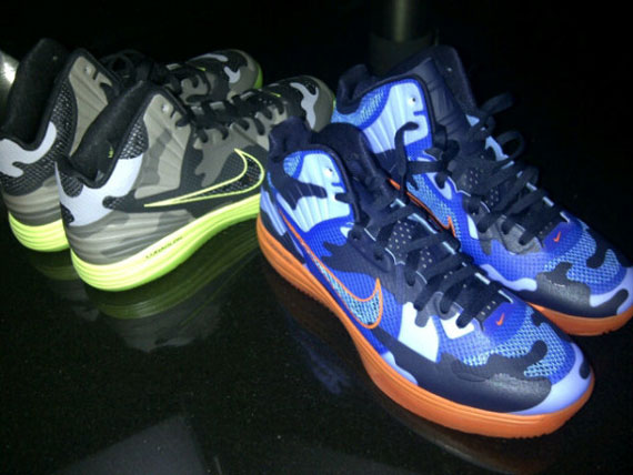 Nike Lunar Hypergamer – Blue – Orange – Camo
