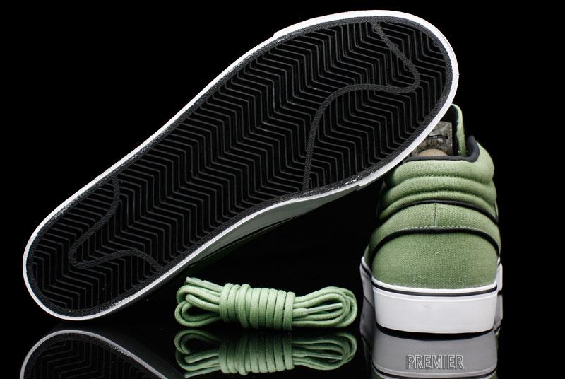 Nike Sb Zoom Stefan Janoski Mid Oil Green Pecan 3