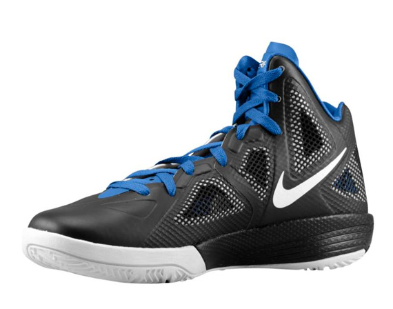 Nike Zoom Hyperfuse 2011 Black White Varsity Royal 04