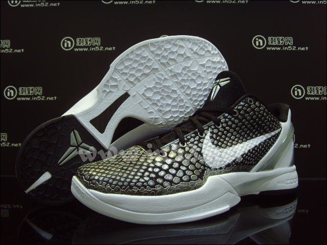 Nike Zoom Kobe Vi Team Bank Black Metallic Silver White 5