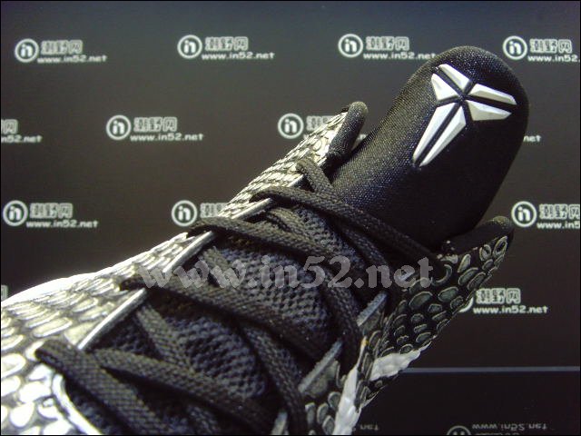 Nike Zoom Kobe Vi Team Bank Black Metallic Silver White 6