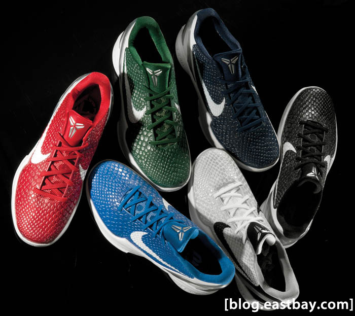 Nike Zoom Kobe Vi Team Bank Colorways 2