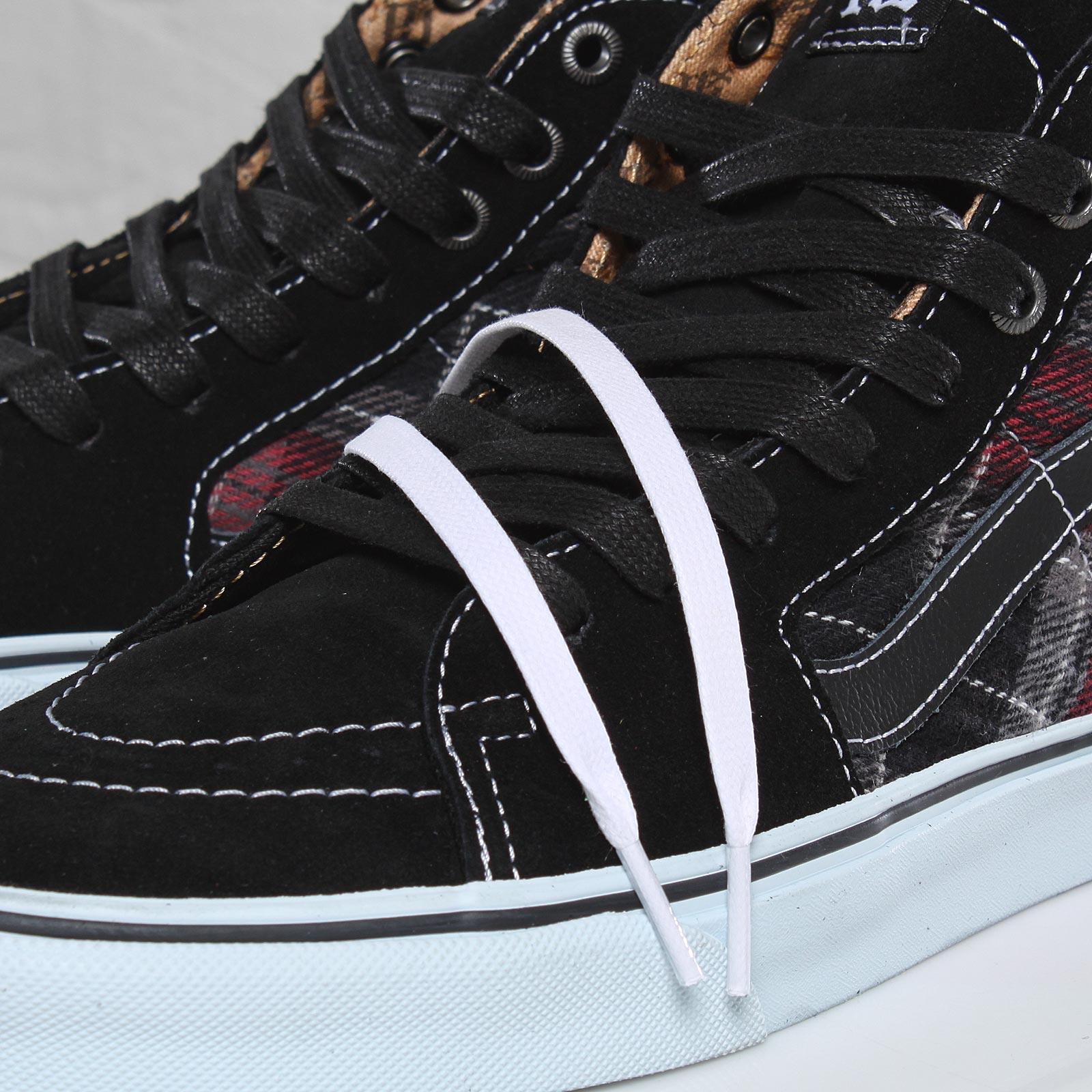 Pearl Jam Vans Sk8 Hi Flannel 8