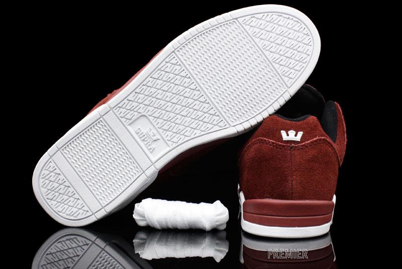 Supra Avenger Burgundy White 3