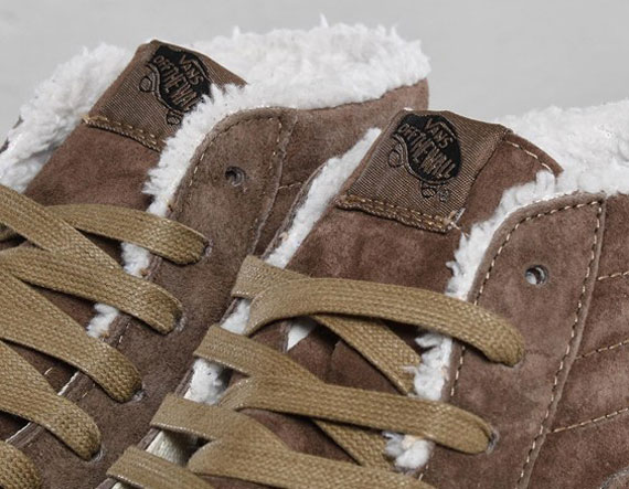 Vans Sk8 Hi Shearling