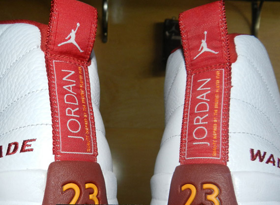 Air Jordan XII – Dwyane Wade Heat Home PE