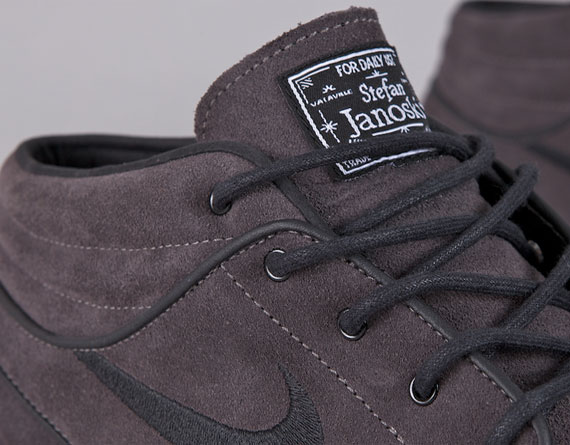 Nike Sb Janoski Mid Midnight Fog Black White