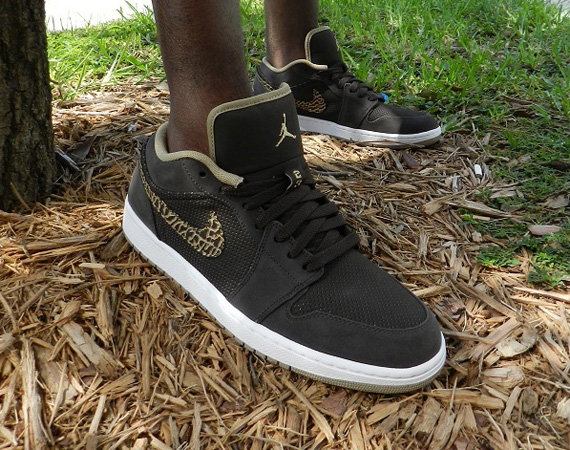Air Jordan 1 Phat Low - Velvet Brown - Khaki | Available