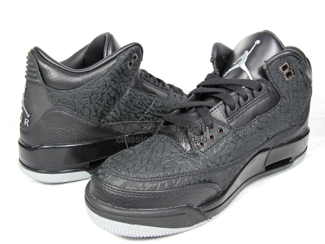 Air Jordan 3 Black Flip 6