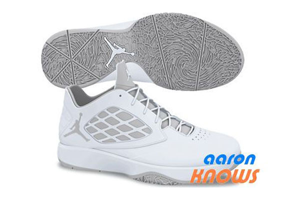 Jordan Blazin White Silver