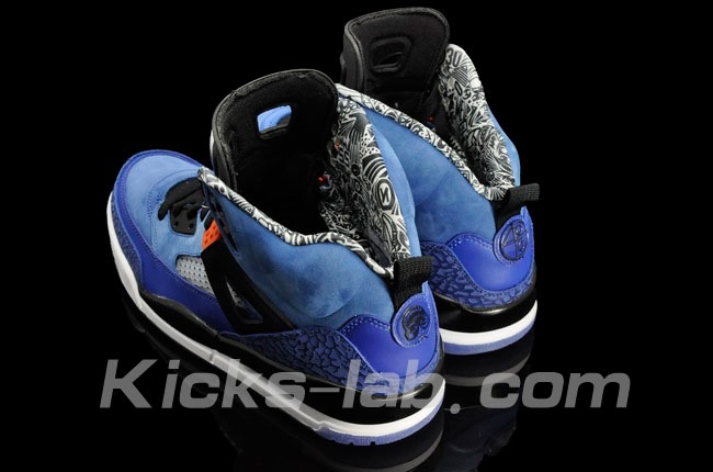 Jordan Spizike Knicks Blue 3