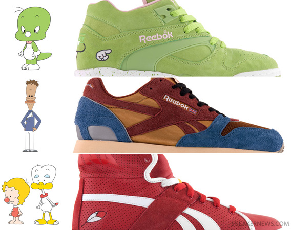 Kasina x Reebok 'Dooly the Little Dinosaur' Pack