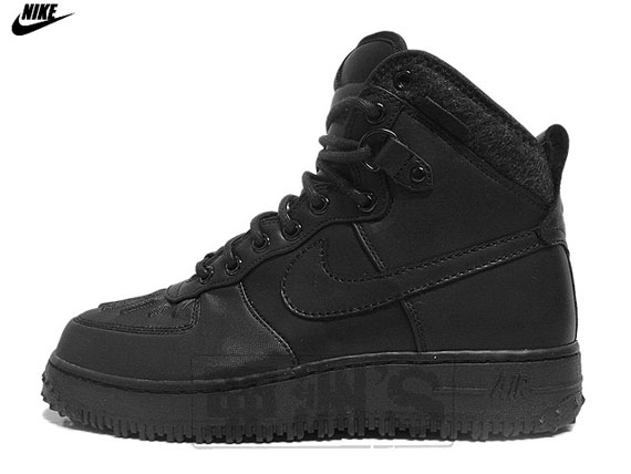 Nike Air Force 1 High Duckboot Black 01