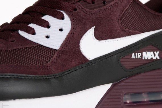 Nike Air Max 90 – Deep Burgundy – Black – White