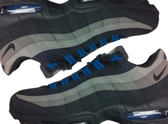 Nike Air Max 95 Grey Black Blue 1