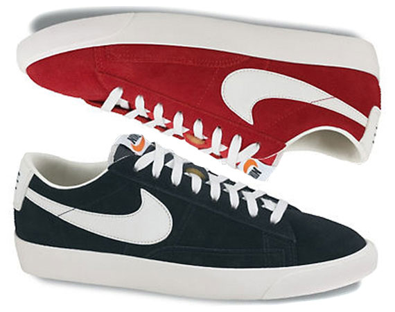 Nike Blazer Low Premium – Black + Red | Summer 2012