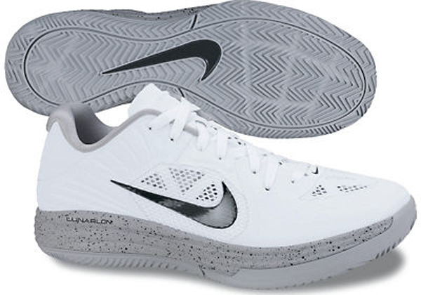 Nike Lunar Hypergamer Low White Wolf Grey Black