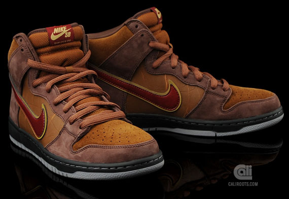 Nike Sb Dunk High Cigar Cali 03