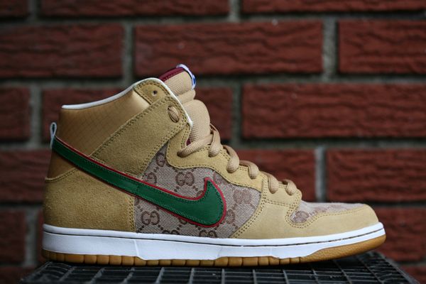 Nike Sb Dunk High Gucci Customs 1