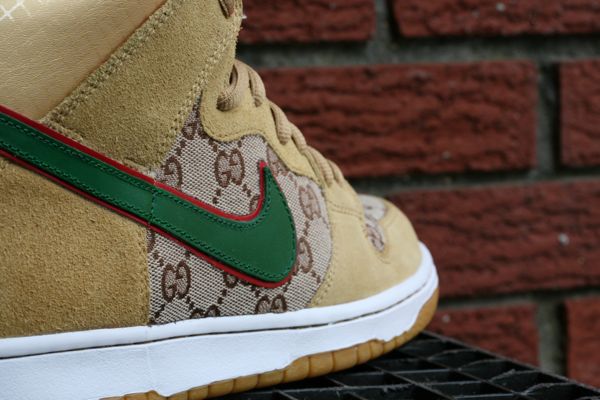 Nike Sb Dunk High Gucci Customs 3