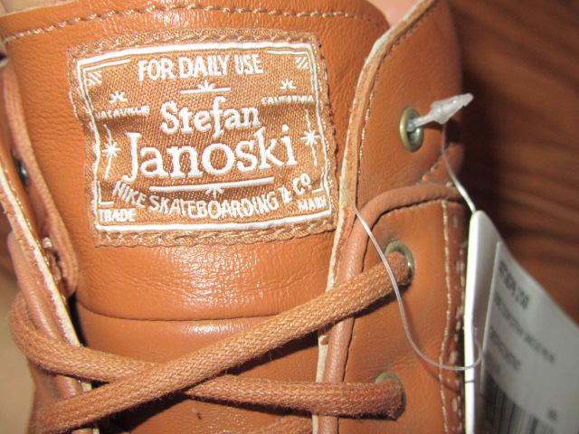 Nike Sb Zoom Stefan Janoski Mid Brogue Chestnut 1