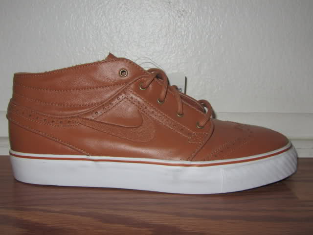 Nike Sb Zoom Stefan Janoski Mid Brogue Chestnut 2