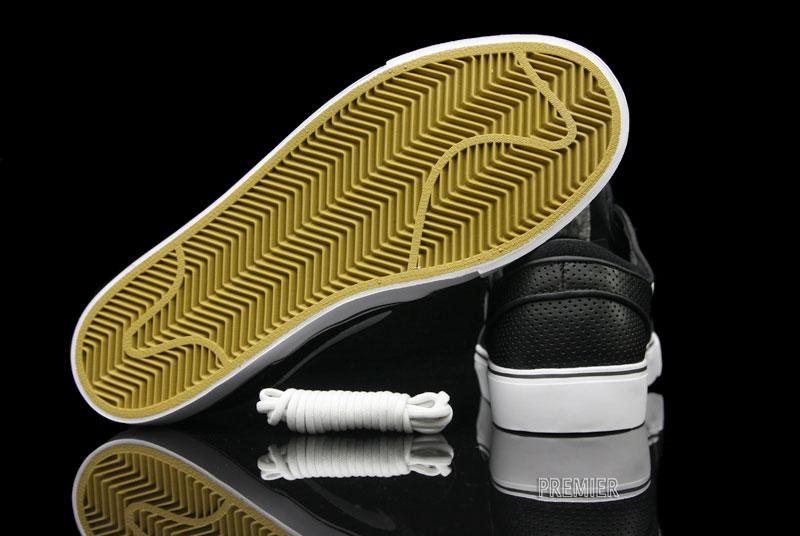 Nike Sb Zoom Stefan Janoski Premium Black Perf 3
