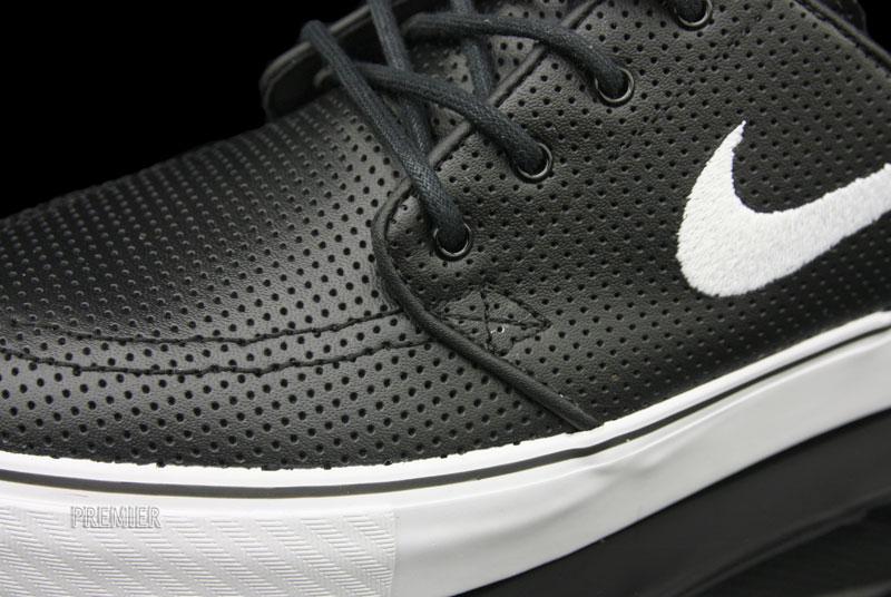 Nike Sb Zoom Stefan Janoski Premium Black Perf 4