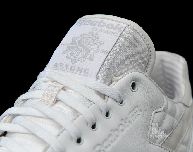 Salong Betong x Reebok CL LTHR Clean Ultralite