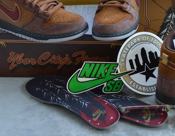 Spot X Nike Sb Dunk High Cigar Full Package 5