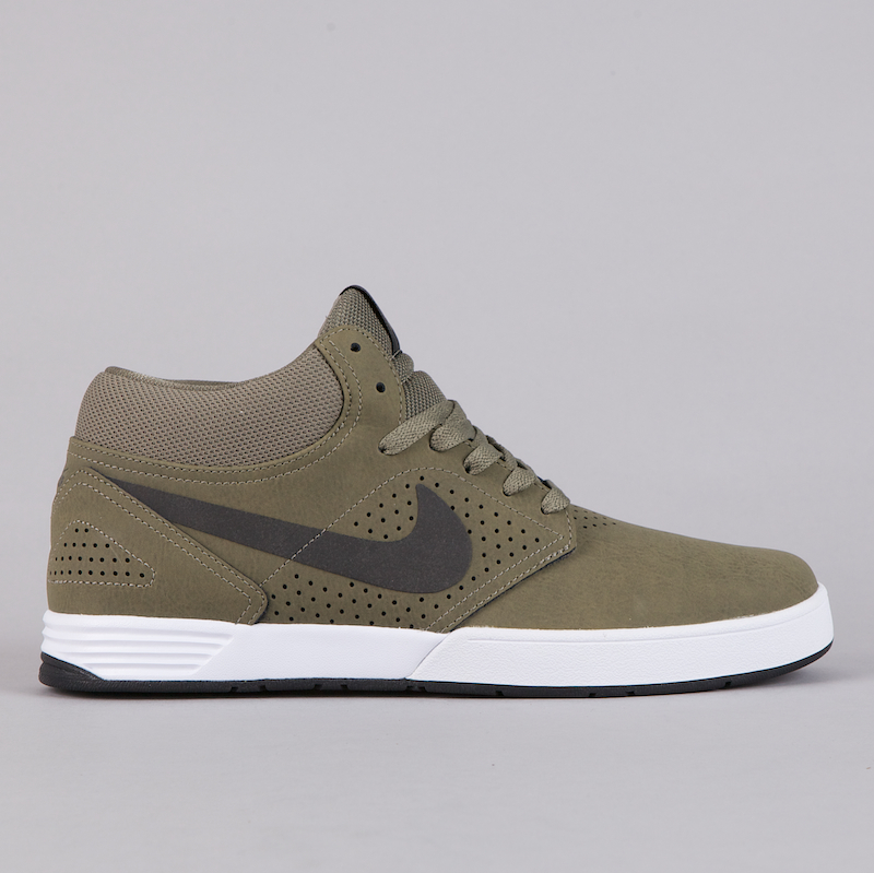 Nike Sb P Rod 5 Mid Olive Black White  1