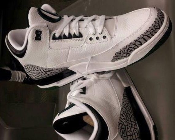Air Jordan Iii Oregon Ducks White New Images 02