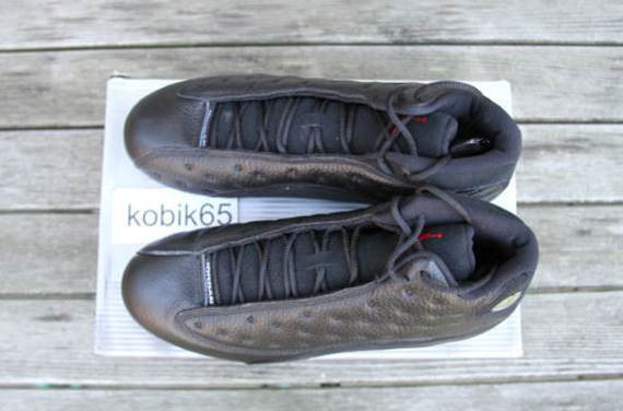 Air Jordan Xiii Black White Red Cleats Ebay 04