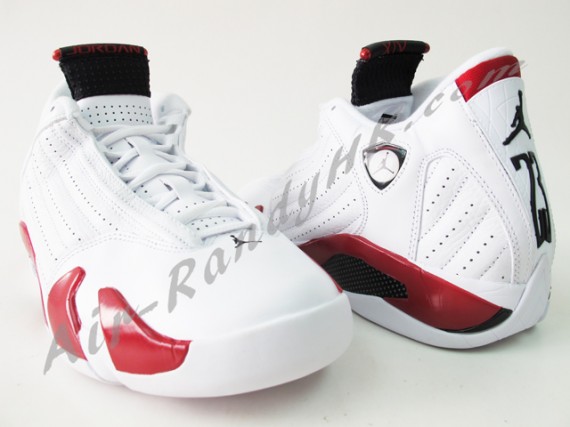 Air Jordan XIV Retro – White – Sport Red – Black