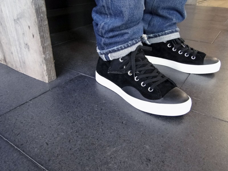 Converse First String Straight Shooter Spec Hi Black 1