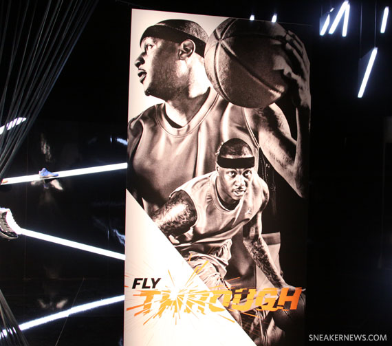 Jordan Brand Holiday 2011 Flight Forum Melo Fly Through 1