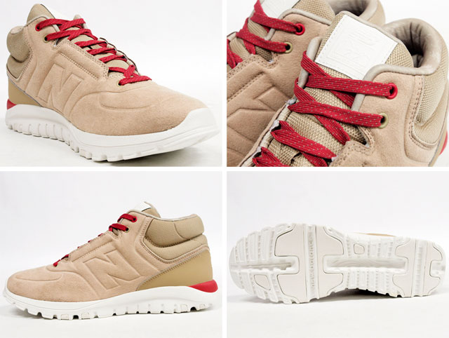 New Balance Hs77 Tan Red White 3