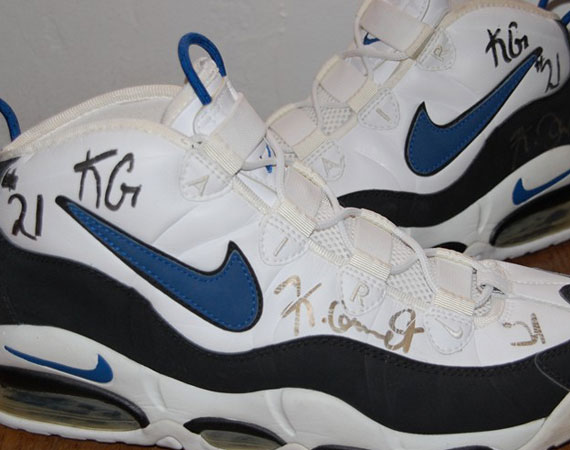Nike Air Max Tempo - Kevin Garnett Game-Worn Autographed Sample