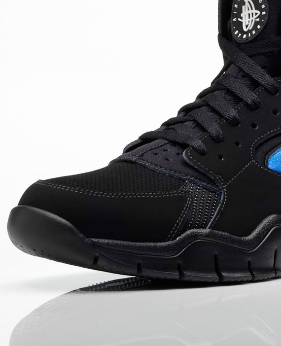 Nike Huarache Free Basketball Black Royal Purple 04