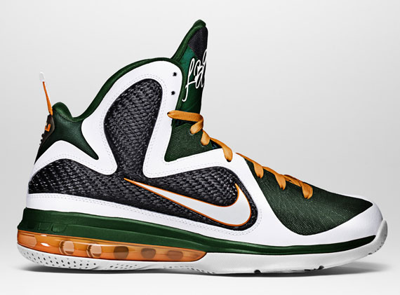 Nike Lebron 9 University Pack Miami 2