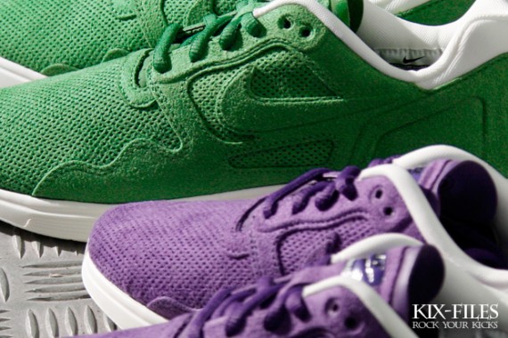 Nike Lunar Flow – Club Purple + Pine Green – New Images