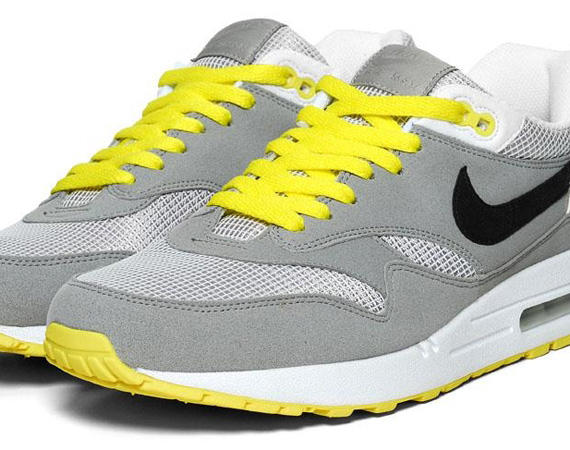 Nike Wmns Air Max 1 Neutral Grey Black Yellow End 07