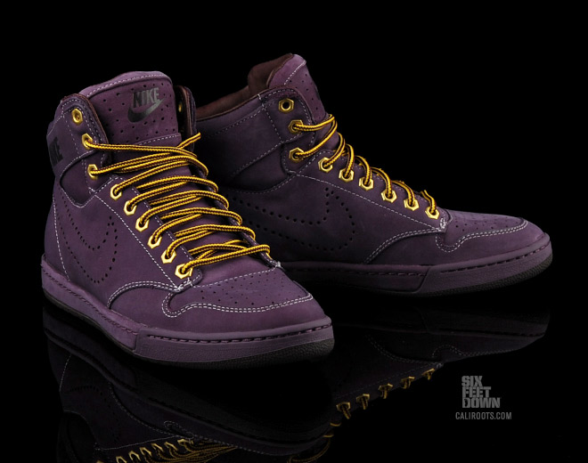 Nike Wmns Air Royalty Mid Quickstrike Wine Deep Burgundy 1