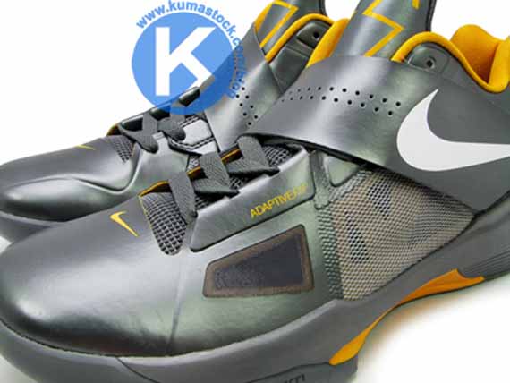 Nike Zoom KD IV - Cool Grey - White - Del Sol