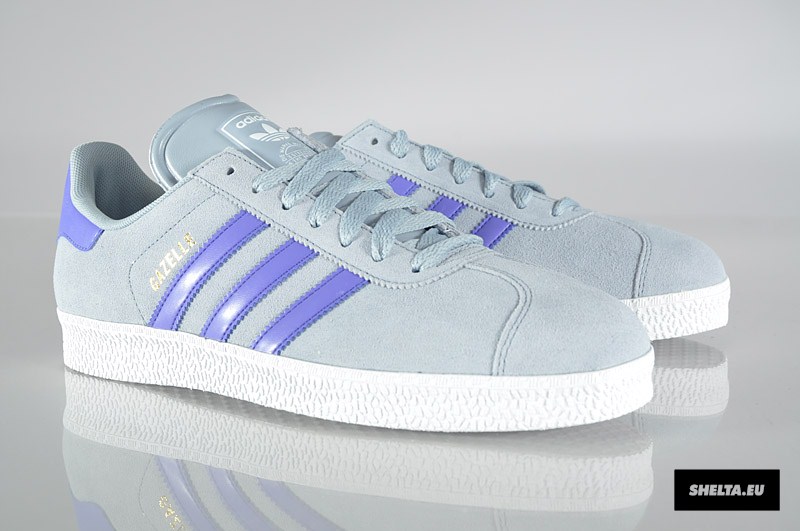 Adidas Originals Gazelle Silver Purple 2