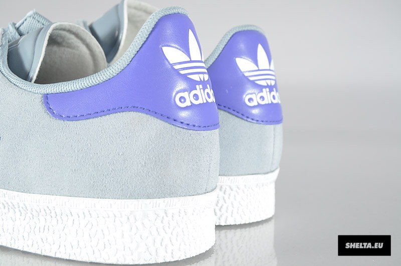 Adidas Originals Gazelle Silver Purple 8