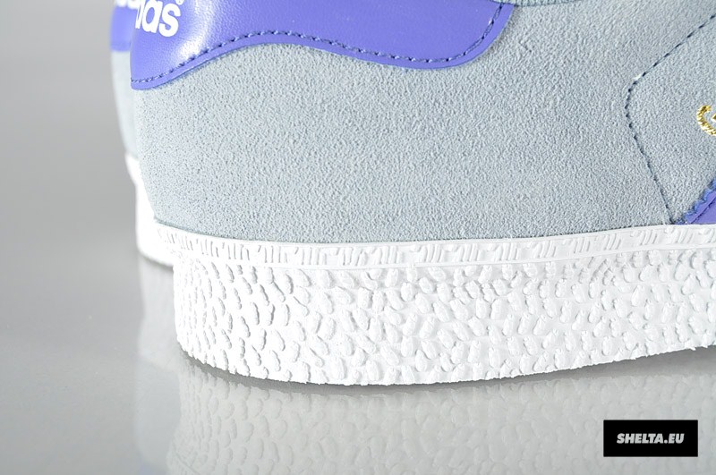 Adidas Originals Gazelle Silver Purple 9