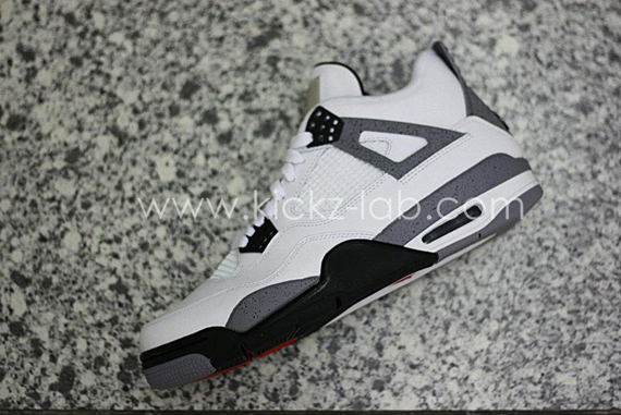 Air Jordan 4 White Tech Grey 8